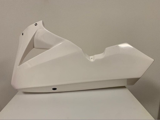 GSX-R600/GSX-R750 08-10 K8-L0 クレバーウルフ アンダーカウル FRP製 レースカウル 06-07にも 外装 未使用 ホワイト 2008.2009.2010