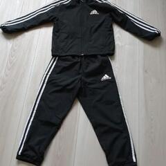 キッズ adidas上下ウィンドブレーカー120cm