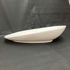 M-style GRANDE BIANCA ホワイト楕円形陶磁器皿　幅約55cm 皿 プレート 洋食器 白の画像