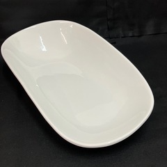 M-style GRANDE BIANCA ホワイト楕円形陶磁器皿　幅約55cm 皿 プレート 洋食器 白の画像