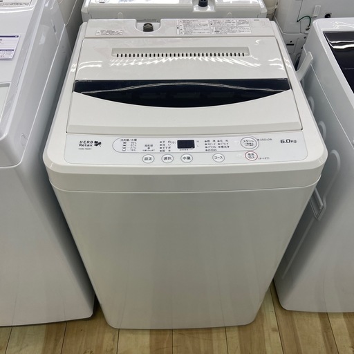 YAMADA 6.0kg 全自動洗濯機:2018年製【リサイクルフカツ岡崎倉庫店】250525SM