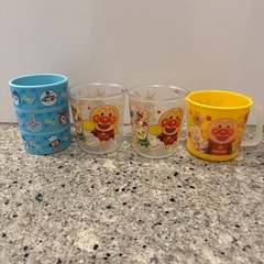 アンパンマン　コップ　キッズ 　子供用 食器　