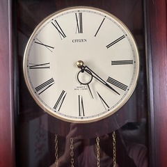 シチズン柱時計ジャンク品の画像