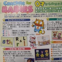 【美品】こども 知育  英語 幼児向け  DVD Catchat  for  Babies  43分  の画像