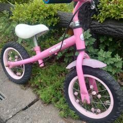 キッズ　自転車　12インチ　空気入り　中古