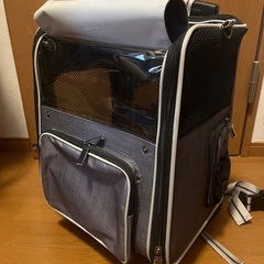 【未使用】小型犬/猫用　キャリーリュック