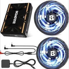 空調服 ファン バッテリーセット 36V 30000mAh 高出...