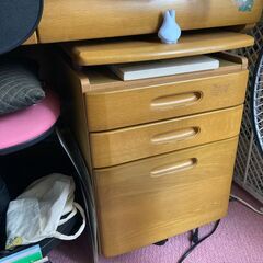 学習机　大手一角　チトセブランド　落ち着く木目調　の画像