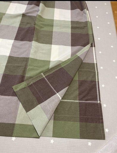 ウニコ WAVESALAD カーテン チェック