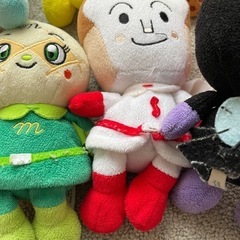 【アンパンマン】ぬいぐるみ、おもちゃの画像