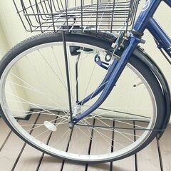 シティ自転車 フルート27インチ ダイナモライト 変速なし かなりきれい