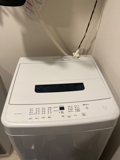 洗濯機　アイリスオーヤマ　IAW-T504