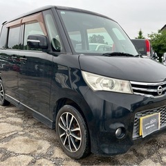 【支払総額15.8万円】お手頃ハイトワゴンルークスHWS車検令和8年6月即日納車ok機関良好 エアコンバッチリ 修復歴無し TV パワスラの画像