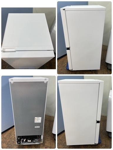 R728 ☀️ 2024年製の高年式＆美品セット！ Hisense 家電2点セット 冷蔵庫 洗濯機 ⭐ 動作確認済 ⭐ クリーニング済