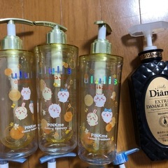 シャンプーボトル中身なしの画像