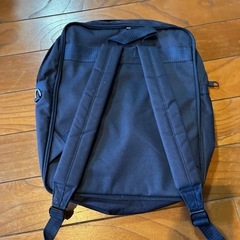 リュックネイビーの画像