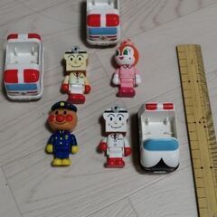 アンパンマン　ミニカー　働く車　