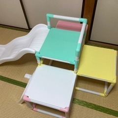 本日受け取り限定　HAENIM TOY 滑り台 ジャングルジム 子供用滑り台 3〜6歳用の画像