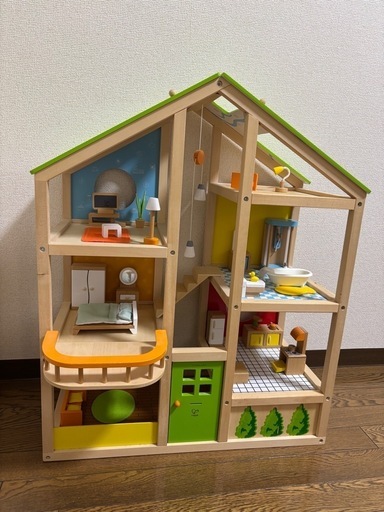 値下げ！　hape ドールハウス　美品
