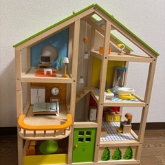 今週末だけ3000円OFF！　hape ドールハウス　美品