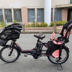 YAMAHA PA20KXL 電動アシスト自転車 子供乗り椅子2個付き