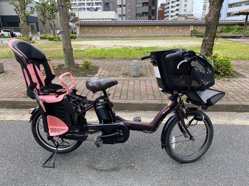 YAMAHA PA20KXL 電動アシスト自転車 子供乗り椅子2個付き