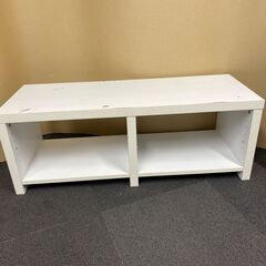 中古　テレビ台　ホワイト
