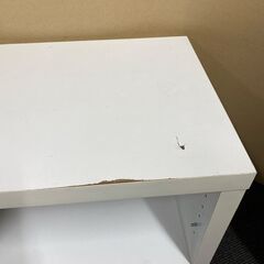 中古　テレビ台　ホワイトの画像