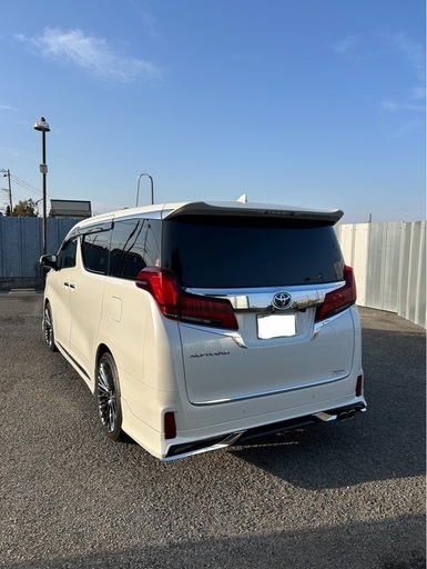 アルファード30系リアゲートメッキモール