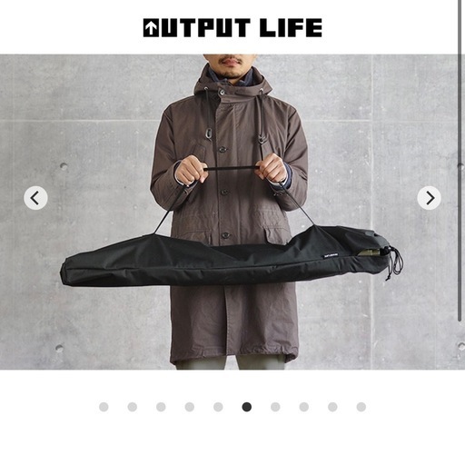 OUTPUT LIFE EASY COT 折りたたみ式コット　2台セット