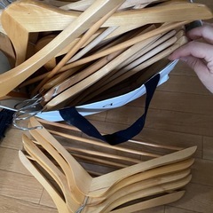 木製ハンガー24本