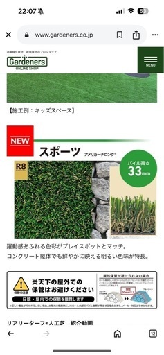 リアリーターフ人工芝