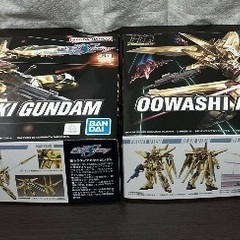 【ガンプラ】HG 1/144 シラヌイアカツキガンダム&オオワシアカツキガンダムの画像