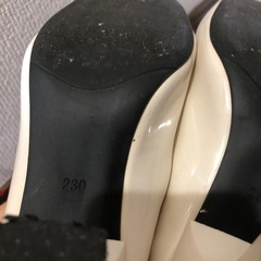 【靴一足二百円】ブーツ　レインブーツ　ヒールの画像