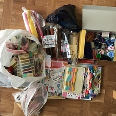 沢山の手芸用品色々まとめて