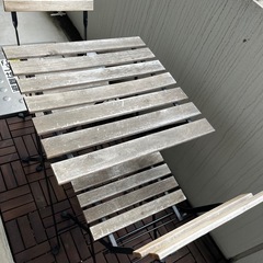 IKEA テルノー　折りたたみダイニングテーブルセット
