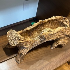 人工流木　プランターの画像