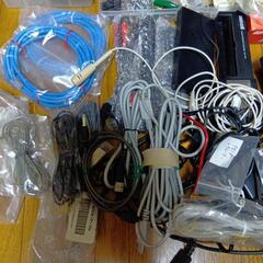 ジャンク品　コード、配線、延長コード、モラージュケーブル他の画像