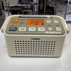 TWINBIRD　ツインバード　手元スピーカー機能付3バンドラジ...