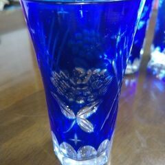 切子グラス3個＋冷茶グラス2個組の画像