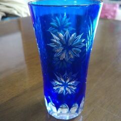 切子グラス3個＋冷茶グラス2個組の画像
