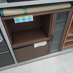 レンジ台　木目調　ブラウン