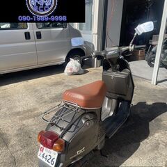 買い取り、下取り大歓迎!!愛知県公安委員会登録業者(オートバイ商)☆GARAGE-ECO千音寺☆軽整備＆点検済み☆タクトAB07灰　5-322名古屋市中川区より!!の画像