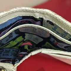 アナスイ   編み込みレザー  がま口財布　の画像