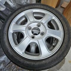 中古　タイヤ&ホイール　155/55R14