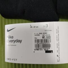 【新品】ナイキ　メンズソックス　L25〜27の画像