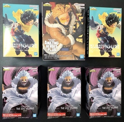【新品】僕のヒーローアカデミア フィギュア 6点セット まとめて売り