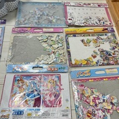 ピカチュウ　子供用　プリキュアなどパズル　10種類