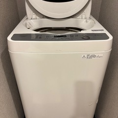 SHARP 縦型 洗濯機/ES-GE5B-T