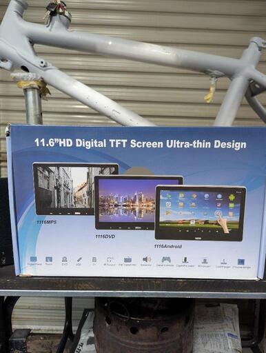 MAXWIN 11.6インチ リアモニター DVD ヘッドレスト装着